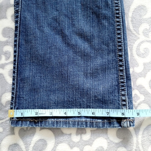 Seven7 Stretch Bootcut jeans, medium blue, mid-rise, Size 30 - Picture 9 of 11